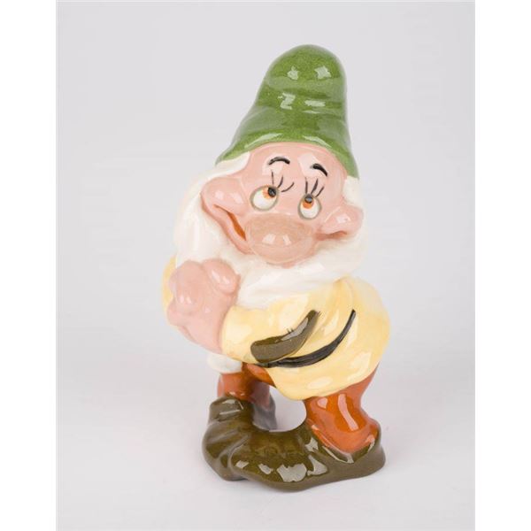 A"Snow White" Bashful Ceramic Figurine.