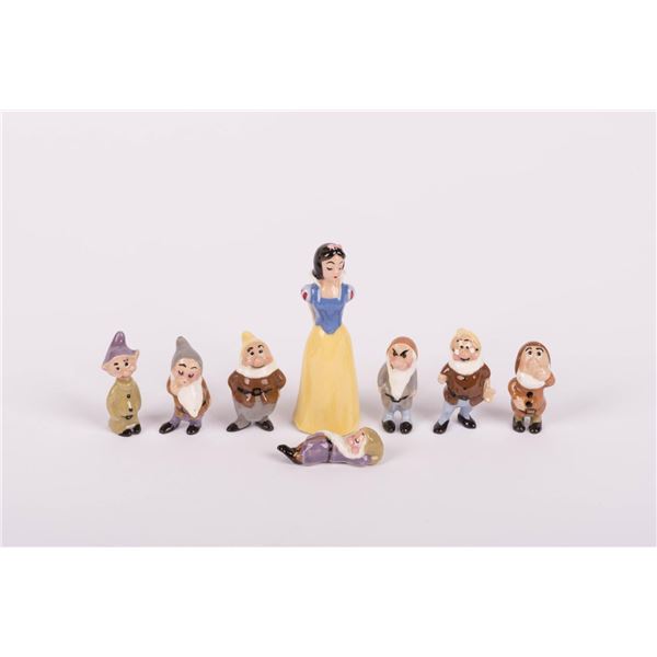A Hagen-Renaker "Snow White" Miniature  Figurine Set.