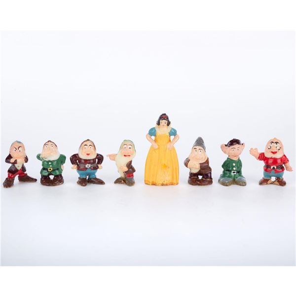 A"Snow White and the Seven Dwarfs" Disneykins Figurine Set.