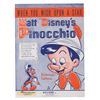 Image 1 : Pinocchio "When You Wish Upon A Star" Sheet Music.
