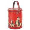 Image 3 : A "Pinocchio" Tin Litho Pail with Lid.