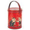 Image 4 : A "Pinocchio" Tin Litho Pail with Lid.