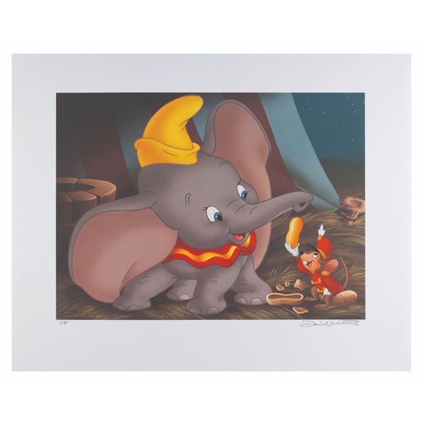 A "Dumbo Meets Timothy" Litho by Don Williams.