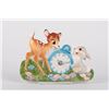 Image 1 : A Bambi & Thumper Ceramic Clock.