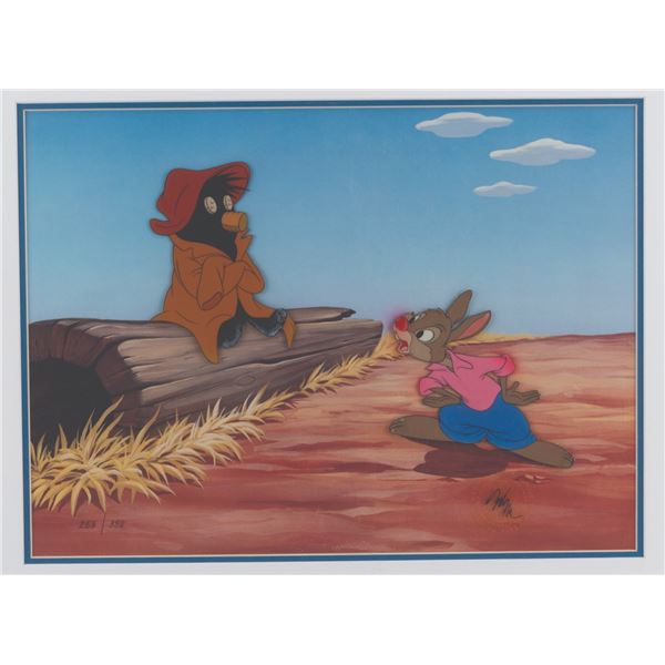 A Limited Edition Hand-Painted "Song of the South" Cel.