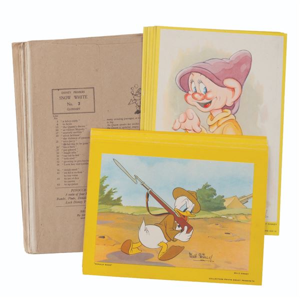 A Collection of British Disney Movie Collector Prints.
