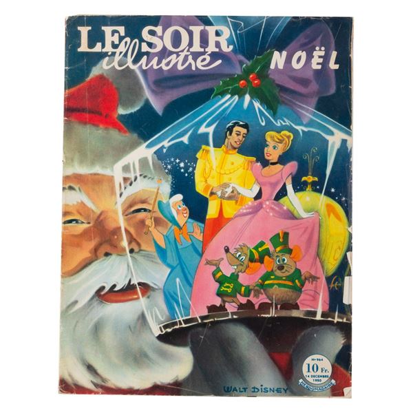 A Le Soir Illustre Belgian Magazine Featuring Cinderella.