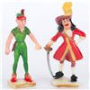Image 1 : Peter Pan and Captain Hook Disneykins Figurines.