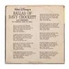 Image 3 : A 1954 "Ballad of Davy Crockett" Single Record.