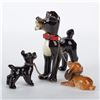 Image 3 : A Tramp with Puppies Ceramic Figurine Set by Goebel.