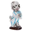 Image 1 : A "Shaggy Dog" Striped Pajamas Figurine by Enesco.