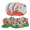 Image 1 : A Collection of French Mickey and Friends Cheese Coupons.