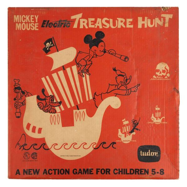 A Mickey Mouse Electronic Treasure Hunt Game.
