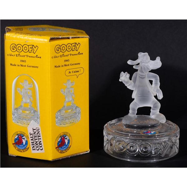 A Goofy Crystal Figurine.