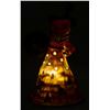 Image 7 : A Lighted Woodland "Santa Mickey on Stiltz" Figurine.