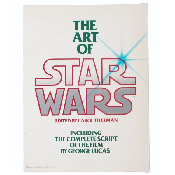 The Art of Star Wars First Edition 1979 Book.