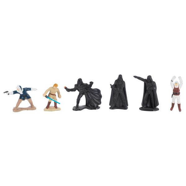 A Collection of Kenner Star Wars Micro Collection Figures.