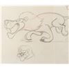 Image 2 : An Original Fleischer Studios Lion Model Sheet.