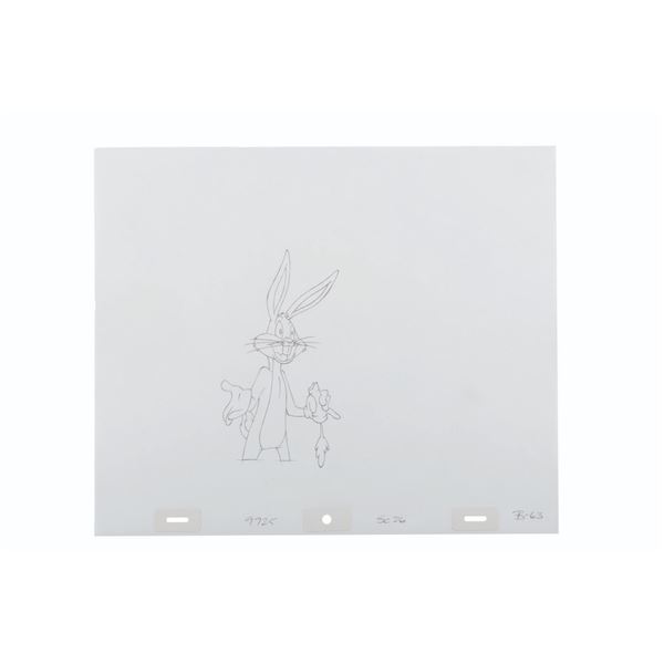 A Bugs Bunny Production Drawing.