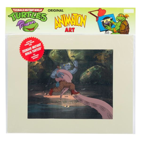 A "Teenage Mutant Ninja Turtles" Rocksteady Original Production Cel.
