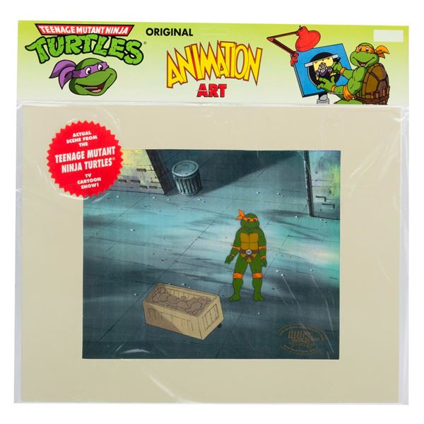 A "Teenage Mutant Ninja Turtles" Michelangelo Original Production Cel.