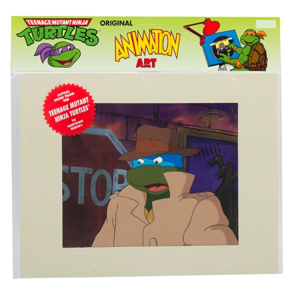 A "Teenage Mutant Ninja Turtles" Leonardo Original Production Cel.