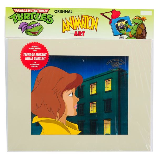 A "Teenage Mutant Ninja Turtles" April Original Production Cel.