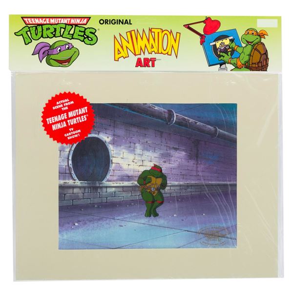 A "Teenage Mutant Ninja Turtles" Raphael Original Production Cel.
