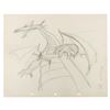 Image 1 : A "Sleeping Beauty" Maleficent Dragon Production Drawing.