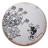 Image 2 : A Mickey Mouse and Skeletons Mirror Tray.