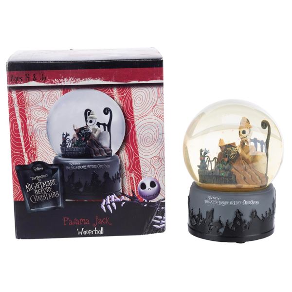 A "The Nightmare Before Christmas" Snow Globe.