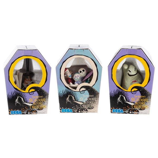 Three "The Nightmare Before Christmas" Figures.