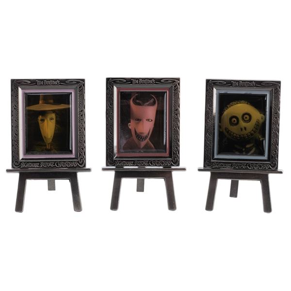 A "The Nightmare Before Christmas" Easel Pin Set.