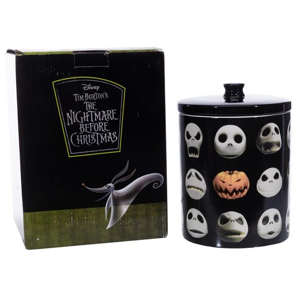 A Jack Skellington "Nightmare Before Christmas" Cookie Jar.