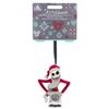 Image 1 : A Santa Jack Skellington Sketchbook Christmas Ornament.