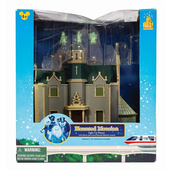 A Magic Kingdom Haunted Mansion Light Up Playset.