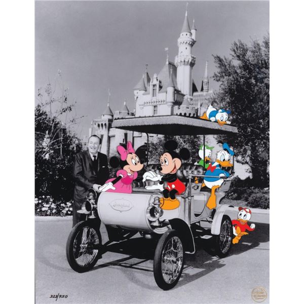 A "Walt’s Magic Kingdom" Hand-Painted Limited Edition Cel.