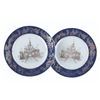 Image 1 : A Pair of Disneyland 25th Anniversary Plates.