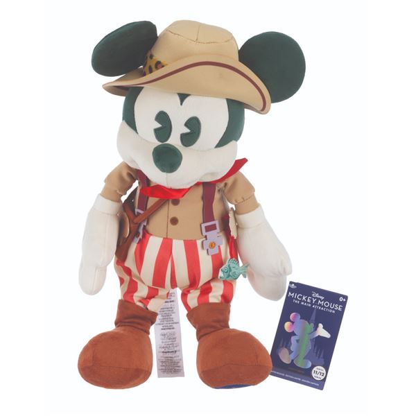 A Mickey Mouse Jungle Cruise Plush.