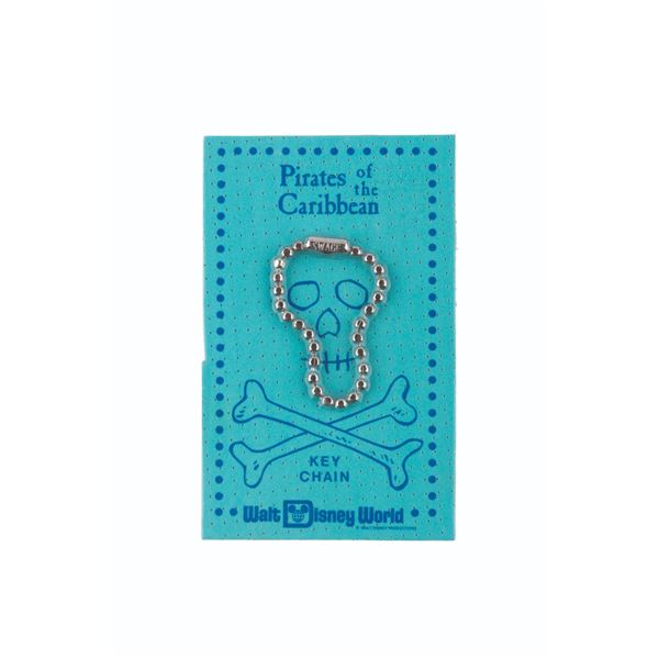 An Early Pirates of the Caribbean Skull Keychain.