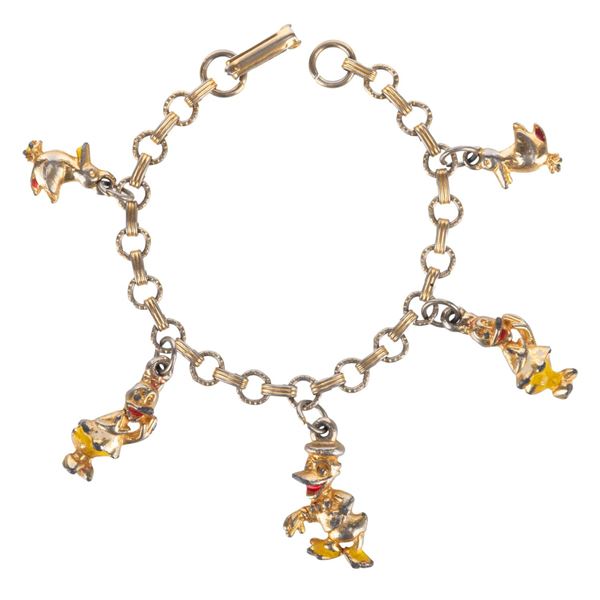 An Early Disneyland Charm Bracelet.