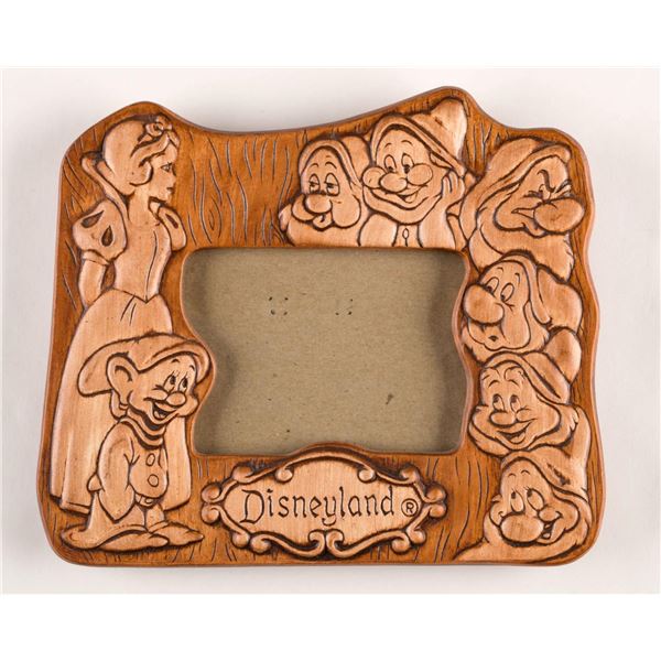 A Figural "Snow White and the Seven Dwarfs" Picture Frame.