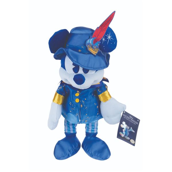 A Peter Pan's Flight Plush Mickey Mouse.