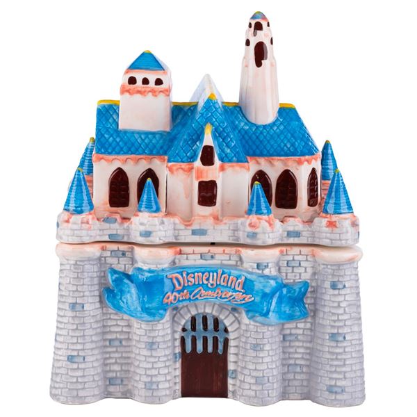 A Sleeping Beauty Castle 40th Anniversary Cookie Jar.