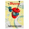 Image 1 : A Tomorrowland Skyway Attraction Poster.