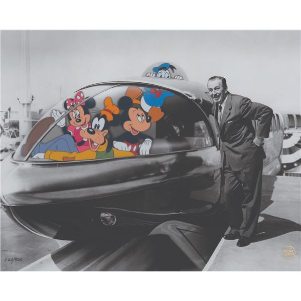 “Walt’s Highway In The Sky" Hand-Painted Limited Edition Cel.