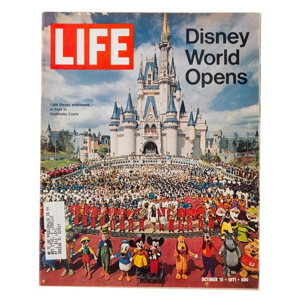 A "Disney World Opens" LIFE Magazine.