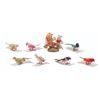 Image 10 : A Collection of Pipecleaner Birds and Animals.
