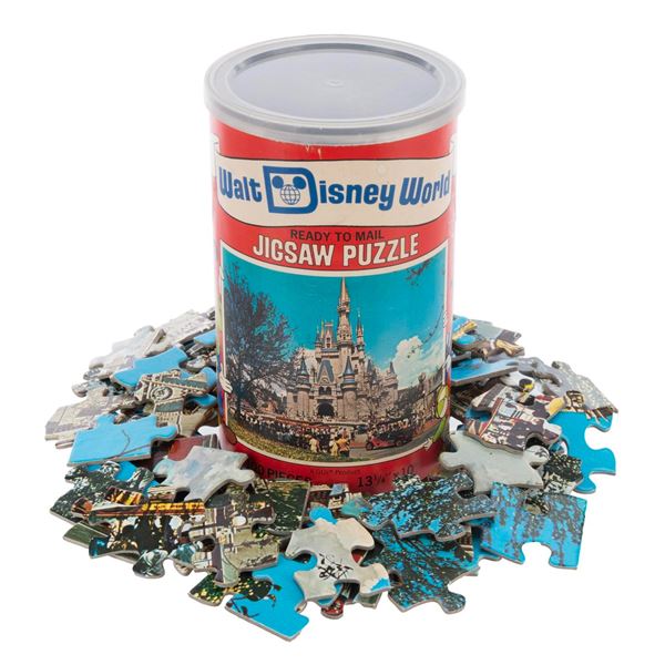 A Walt Disney World Mailable Castle Puzzle.