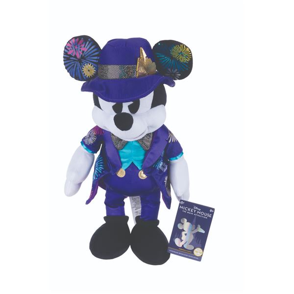 A Mickey Cinderella Castle Plush.